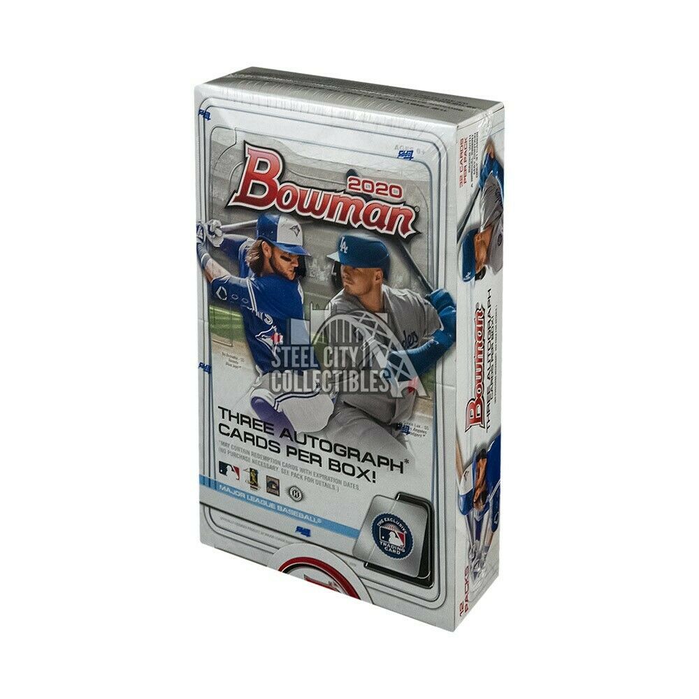 2020 Bowman Baseball HTA Jumbo Hobby Box